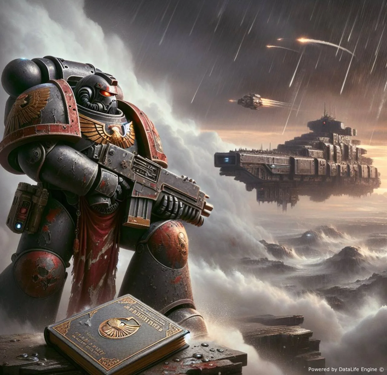 Слушать аудиокниги Warhammer 40000 бесплатно онайн baza-knig.com